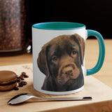 Chocolate Labrador Retriever - Accent Coffee Mug, 11oz