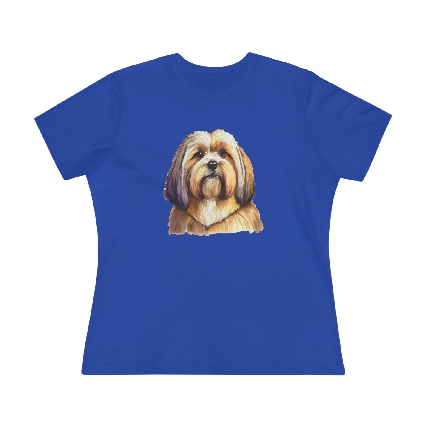 Lhasa Apso Women's Relaxed Fit Cotton Tee