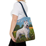 Bouvier des Ardennes - Polyester Tote Bag (AOP)