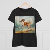 Saluki Women's Midweight Cotton Tee