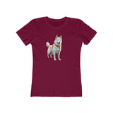 Yakutian Laika  Women's Slim Fit Ringspun Cotton Tee