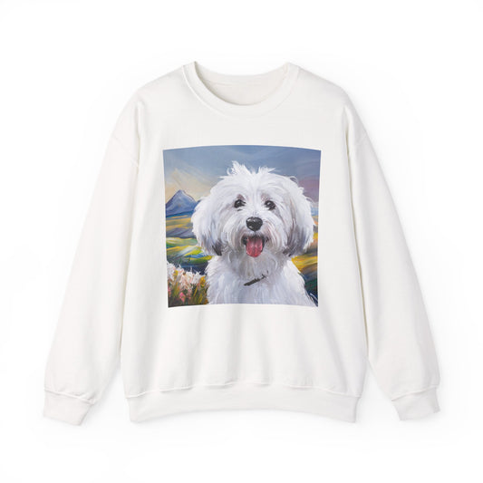 Coton de Tulear Cozy Unisex Crewneck Sweatshirt