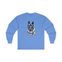 Norwegian Elk Hound Unisex Cotton Long Sleeve Tee