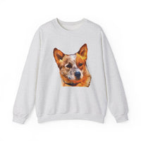 Red Heeler - Australian Cattle Dog - Unisex 50/50 Crewneck Sweatshirt