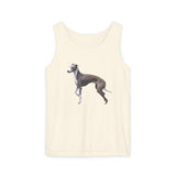 Greyhound Unisex Relaxed Fit Garment-Dyed Tank Top