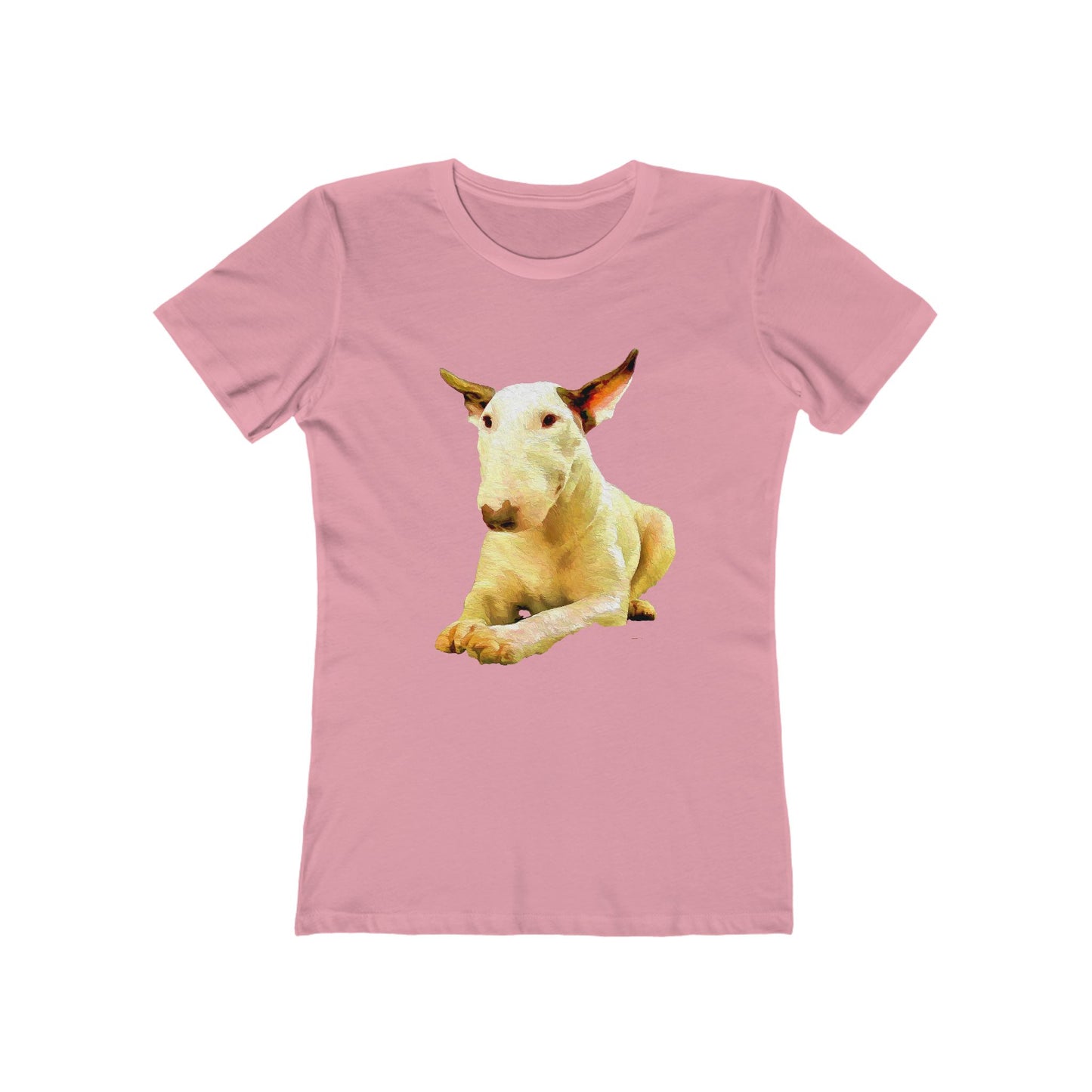 English Bull Terrier - Women's Slim Fit Ringspun Cotton T-Shirt