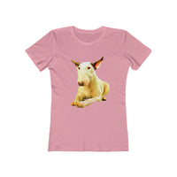 English Bull Terrier - Women's Slim Fit Ringspun Cotton T-Shirt