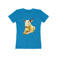English Bull Terrier - Women's Slim Fit Ringspun Cotton T-Shirt