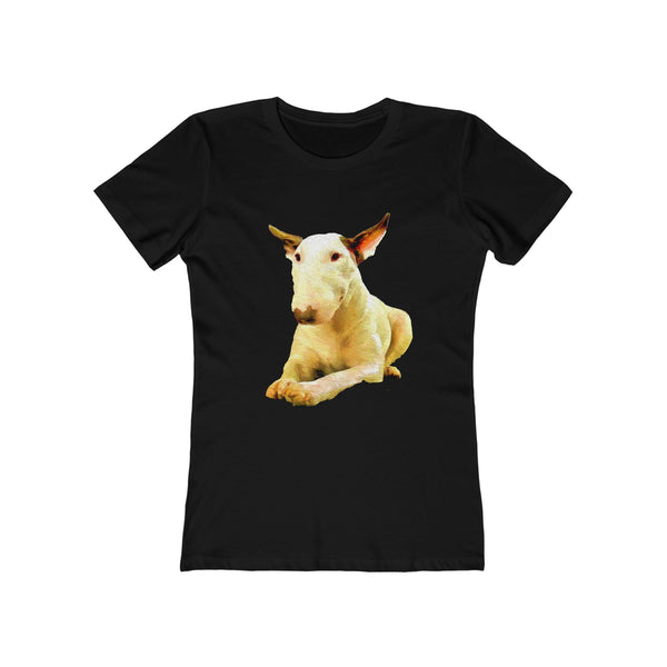 English Bull Terrier - Women's Slim Fit Ringspun Cotton T-Shirt
