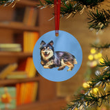 Finnish Lapphund Metal Ornaments