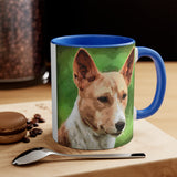 Basenji - Accent - Ceramic Coffee Mug, 11oz