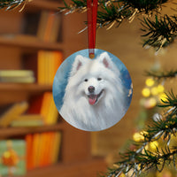 Samoyed Christmas Tree Metal Ornament