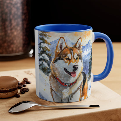 Chinook 'Sled Dog' 11oz Ceramic Accent Mug
