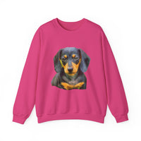 Dachshund 'Doxie #2' Unisex 50/50  Crewneck Sweatshirt