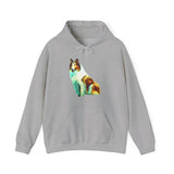 Collie 'Ramsey' Unisex 50/50 Hoodie: Embrace Cozy Chic
