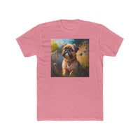 Brussels Griffon - Men's FItted Cotton Crew Tee