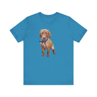 Vizsla 'Augie' Unisex Jersey Short Sleeve Tee