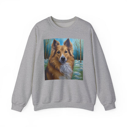 Icelandic Sheepdog #2 Unisex 50/50 Crewneck Sweatshirt