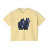 Belgian Shepherd Women's Oversized Boxy Tee