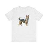 Swedish Vallhund  Unisex Jersey Short Sleeve Tee