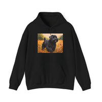 Black Russian Terrier Unisex 50/50 Hooded Sweatshirt