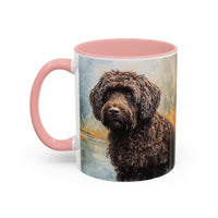 Barbet - Ceramic Accent Coffee Mug  - 2 Sizes