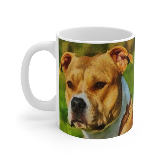Pit Bull Herculese - Ceramic Mug 11oz
