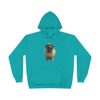 Caucasian Shepherd Dog Unisex Fleece Lined Pullover Hoodie Sweatshirt