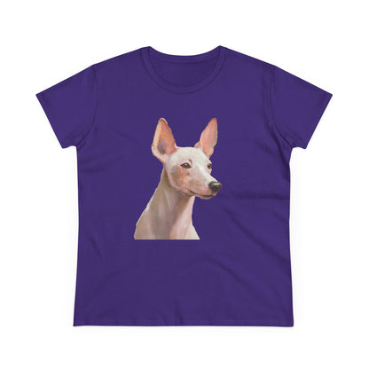 Xoloitzcuintli 'Mexican Hairless' Women's Midweight Cotton Tee