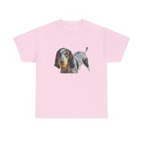 Bluetick Coonhound Unisex Heavy Cotton Tee