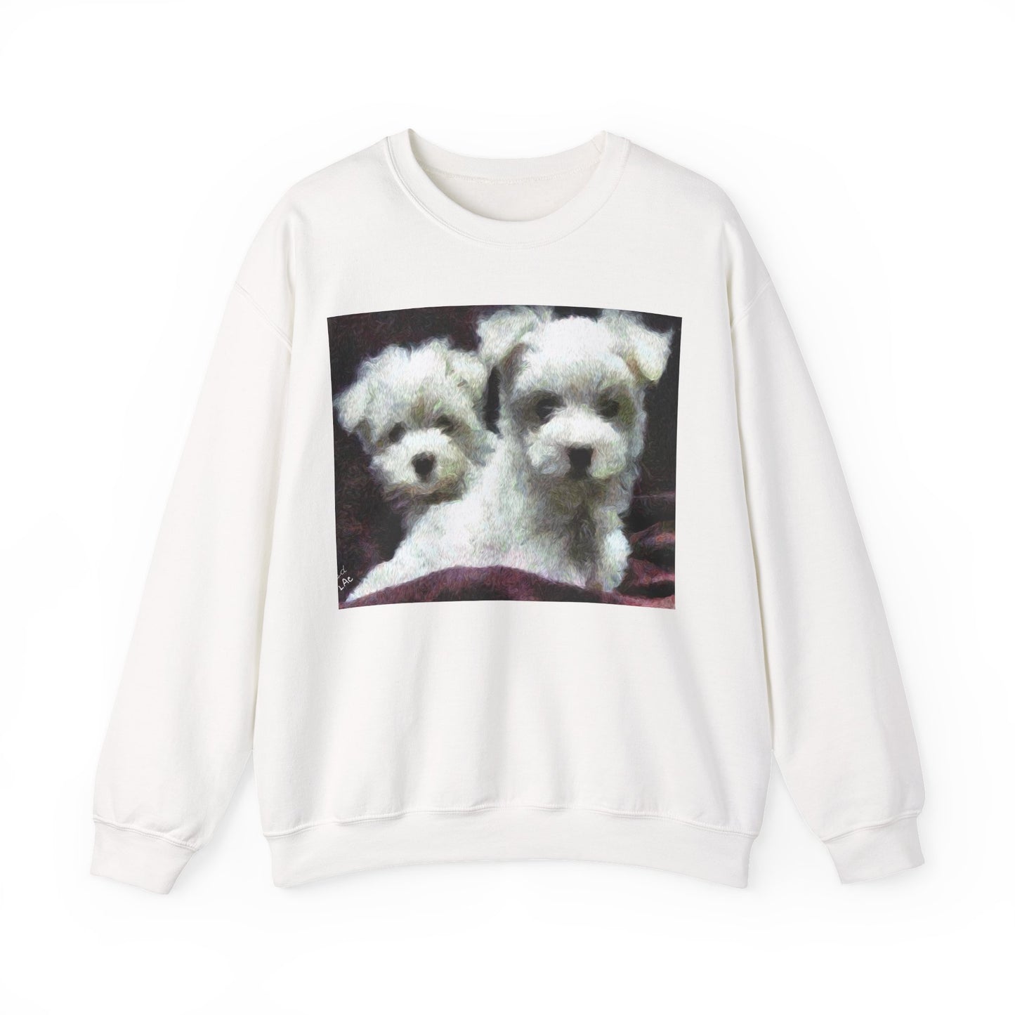 Maltese - Unisex 50/50 Crewneck Sweatshirt