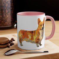 Pembroke Welsh Corgi Accent Coffee Mug, 11oz