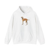 Sloughi - Arabian Greyhound - Unisex 50/50 Hooded Sweatshirt