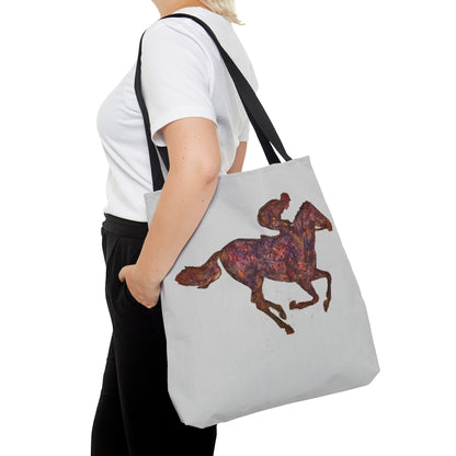 Race Horse Tote Bag