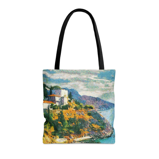 Hydra (Greece) Hillside - -  Tote Bag