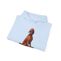 Hungarian Vizsla 'Waiting For The Bride' Unisex Hoodie