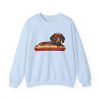 Dachshund 'Weiner Dog' Unisex 50/50 Crewneck Sweatshirt