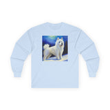 American Eskimo Dog Cotton Long Sleeve Tee