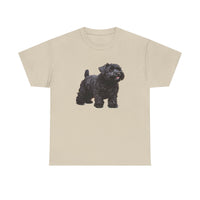 Black Russian Terrier  -  Unisex Heavy Cotton Tee