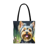 Yorkie #3 Tote Bag - Petite yet Powerful
