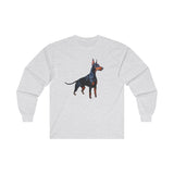 Doberman Pinscher #1 - Unisex Classic Cotton Long Sleeve Tee