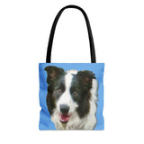 Border Collie '#2'  Tote Bag