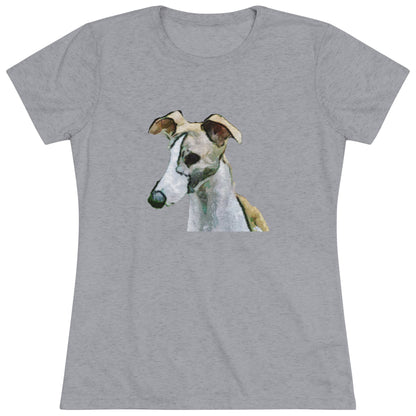 Whippet  Women's Slim Fit Triblend Tee