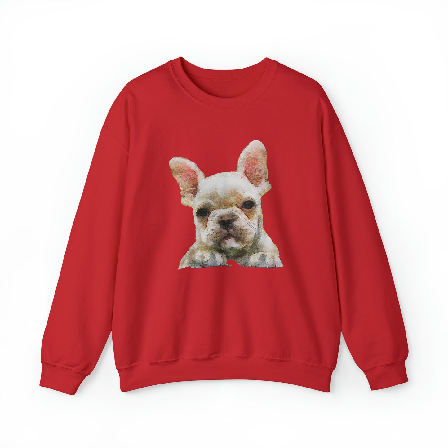 French Bulldog 'Bouvier' Unisex 50/50 Crewneck Sweatshirt