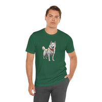 Yakutian Laika - Unisex Jersey Short Sleeve Tee