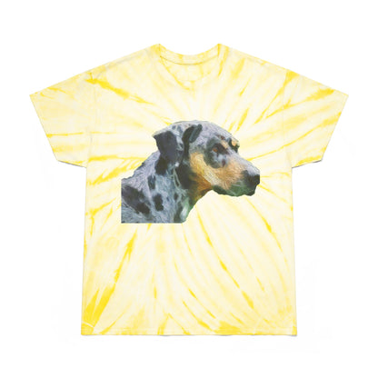 Catahoula 'Clancy' - Unisex Tie-Dye Tee, Cyclone