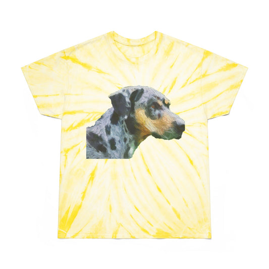 Catahoula 'Clancy' - Unisex Tie-Dye Tee, Cyclone