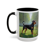 Jagdterrier Ceramic Accent Coffee Mug - 2 Sizes