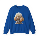 Standard Poodle #2 - Classic 50/50 Crewneck Sweatshirt