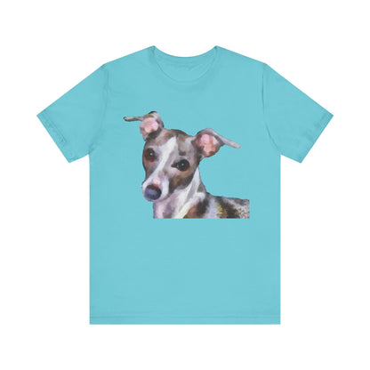 Italian Greyhound 'Lilly' Unisex Jersey Short Sleeve Tee
